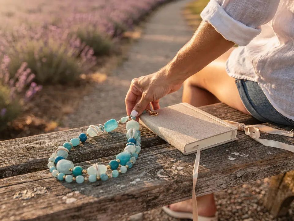 Aquamarine Beads for Jewelry Making: Summer Necklace Guide