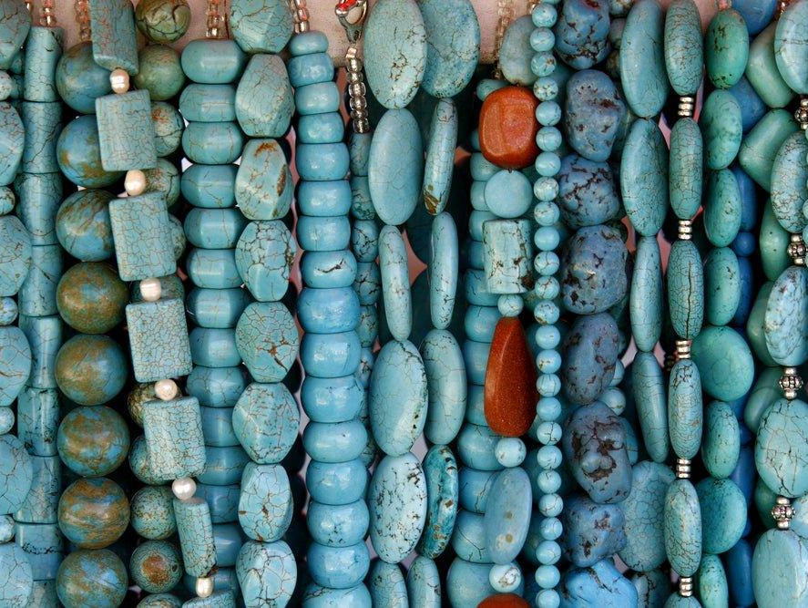 All About Natural Turquoise Beads - The Bead Traders