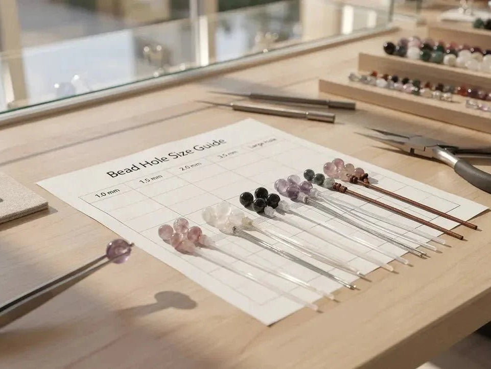 Bead Hole Size Guide: Match Gemstone Beads to Cord Type - The Bead Traders
