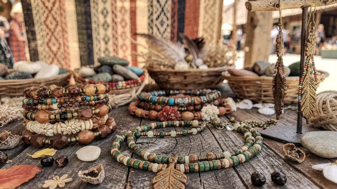 Boho Beaded Jewelry Ideas with Natural Colors and Textures - The Bead Traders
