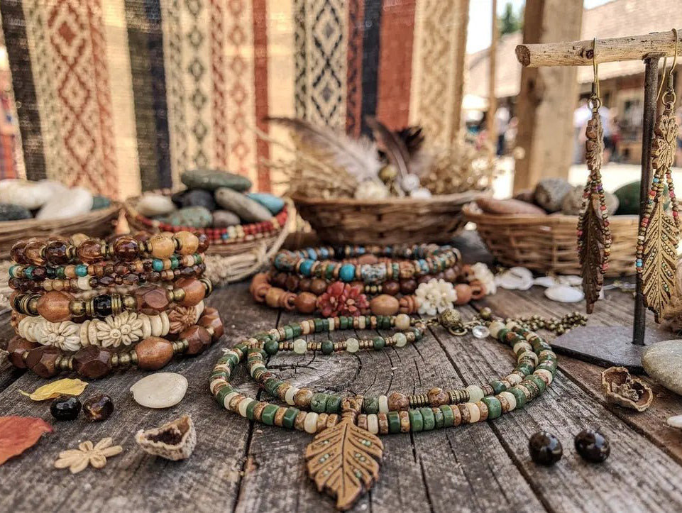 Boho Beaded Jewelry Ideas with Natural Colors and Textures - The Bead Traders