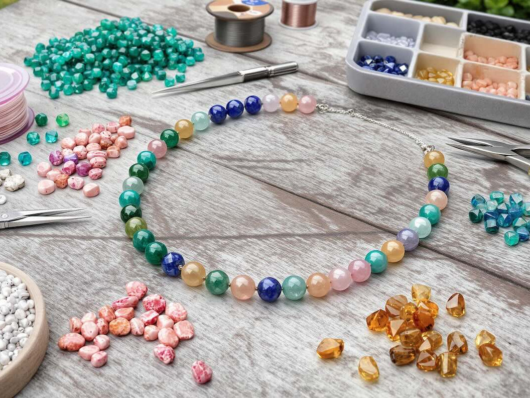 Crafting with Gemstone Beads: Step-by-Step DIY Jewelry Guide - The Bead Traders