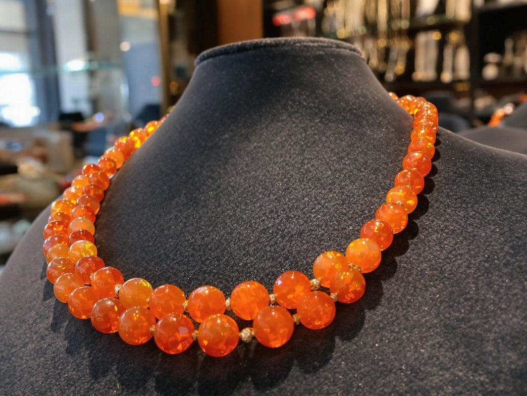 Design with Fire Opal Beads: Choose, Craft, Care Guide - The Bead Traders