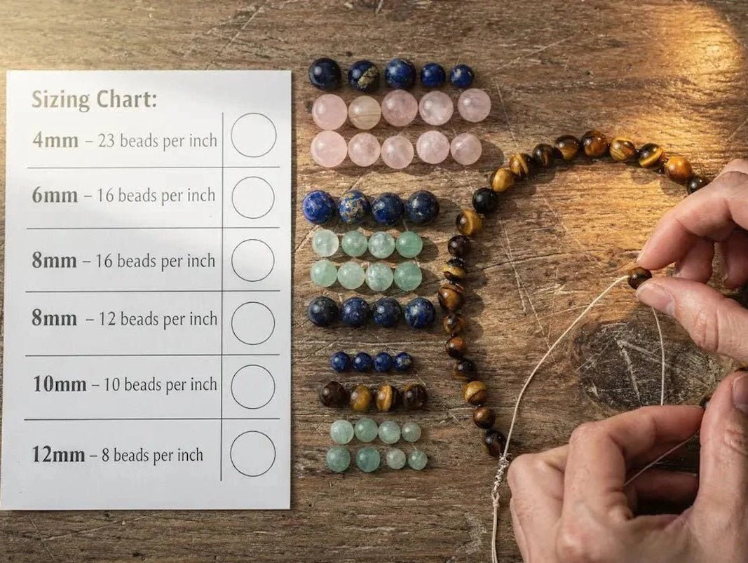 Gemstone Bead Size Chart: Count Beads for Any Project - The Bead Traders