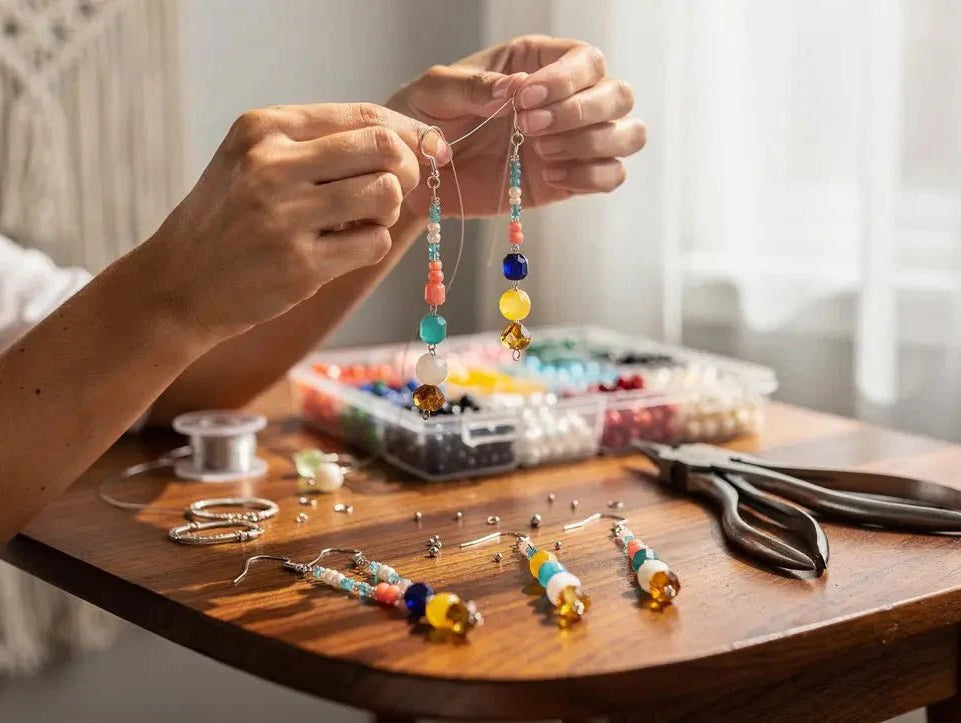 How to Make Beaded Earrings: Full Beginner Step-by-Step Guide - The Bead Traders