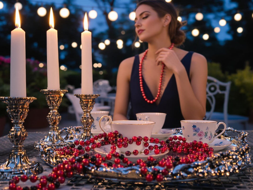 Red Pearls Necklace: Simple Outfit Ideas and Occasions - The Bead Traders