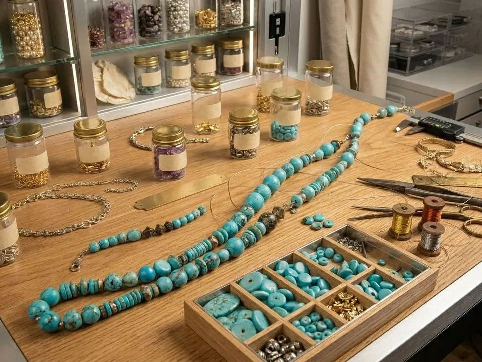 Turquoise Beads for Jewelry Making: Types, Tips, Ideas - The Bead Traders