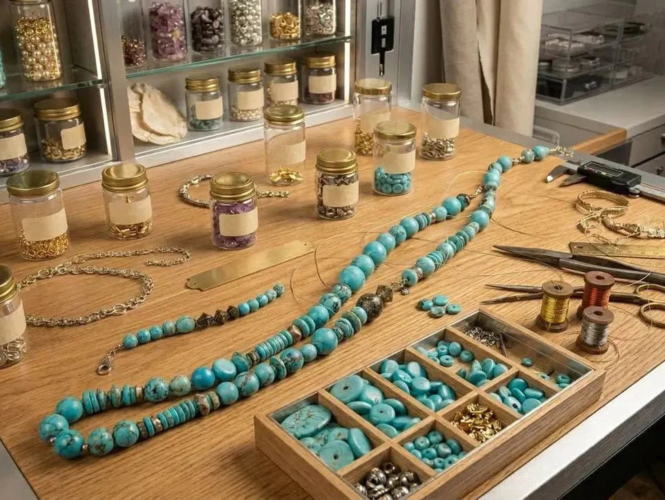 Turquoise Beads for Jewelry Making: Types, Tips, Ideas - The Bead Traders