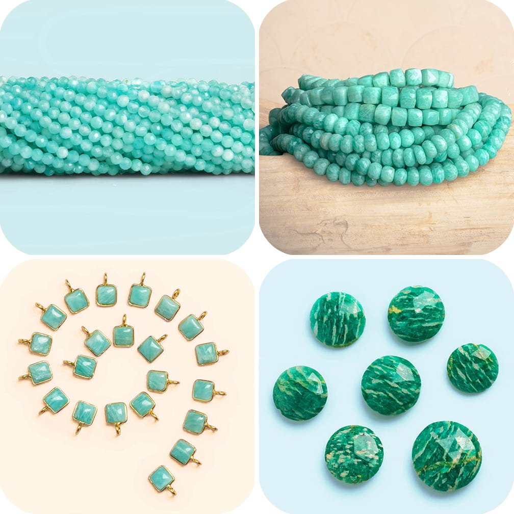 Amazonite Beads - The Bead Traders