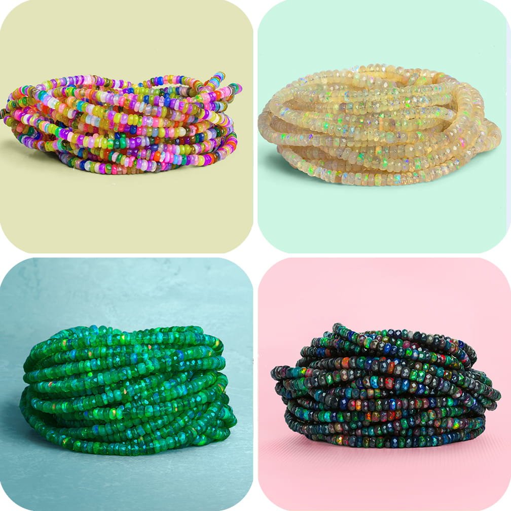 Ethiopian Opal Beads - The Bead Traders