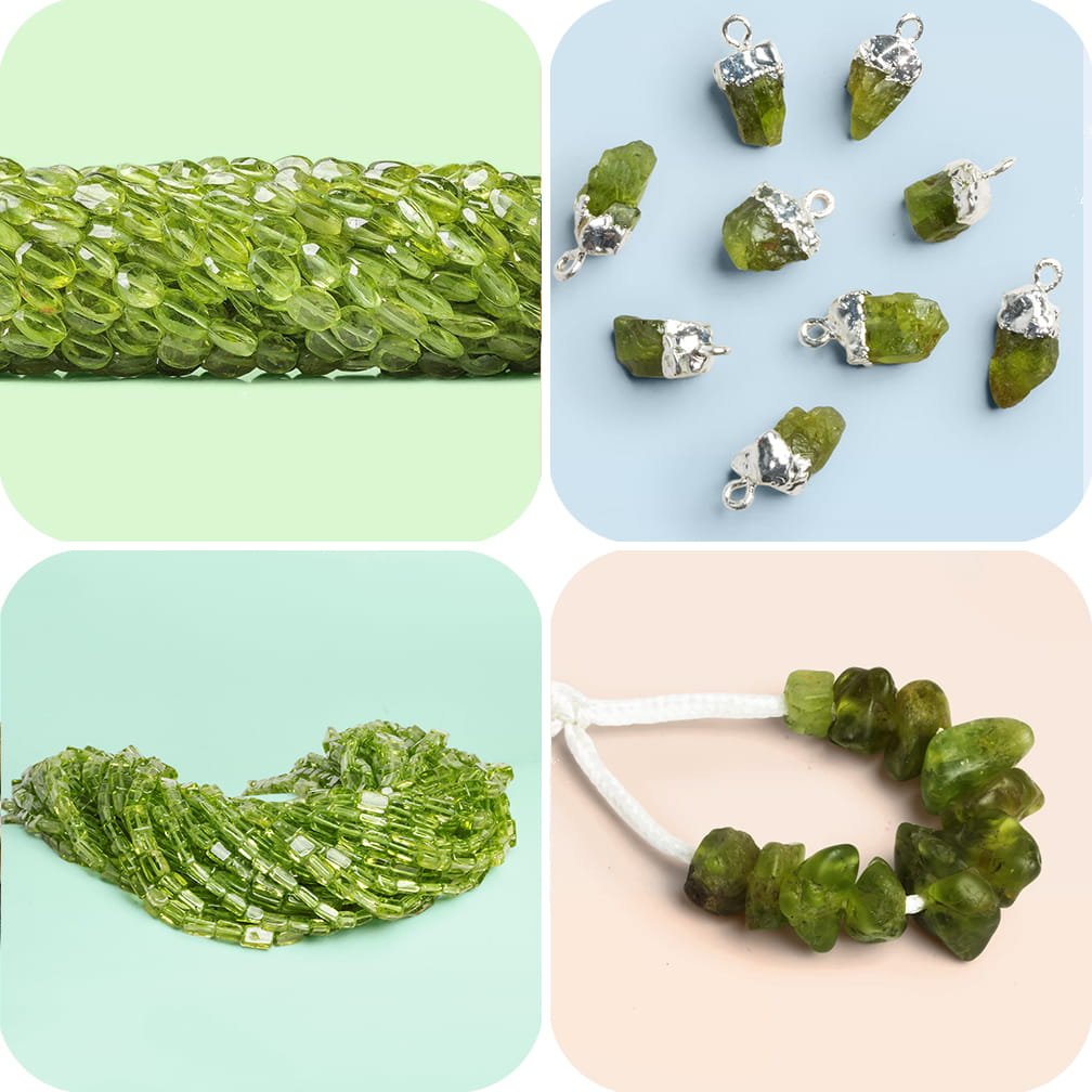 Peridot Beads - The Bead Traders