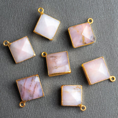 Pink Peruvian Opal Beads