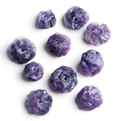 Hammer Faceted Beads