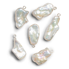 Bezel Set Pearl Focals