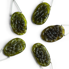 Moldavite Beads