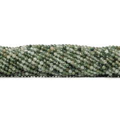 Tourmalinated Quartz Beads