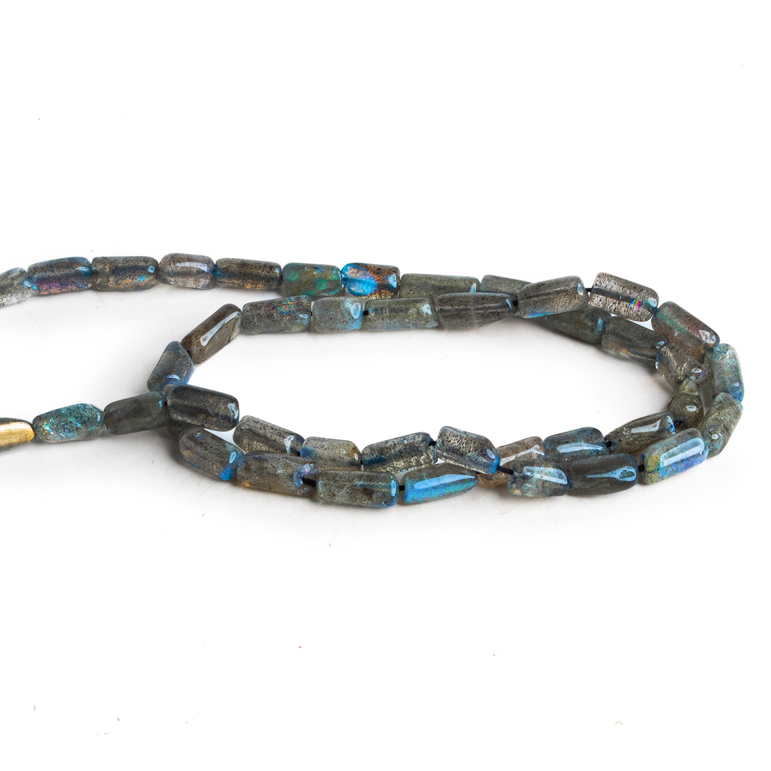 high quality labradorite plain tube gemstone beads for sale