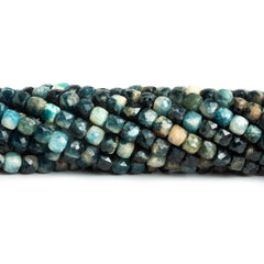 Micro Faceted Cube Beads