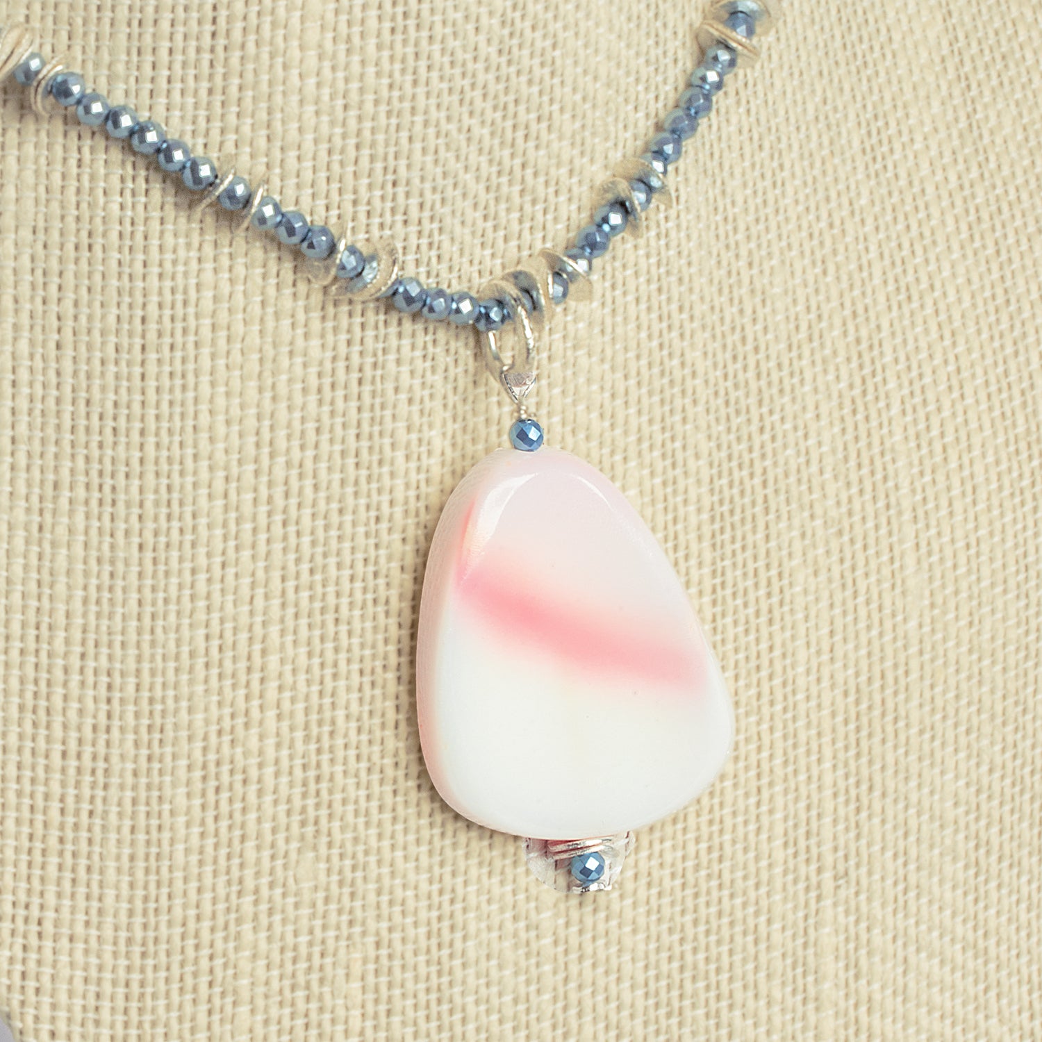 conch shell nugget focal bead for sale