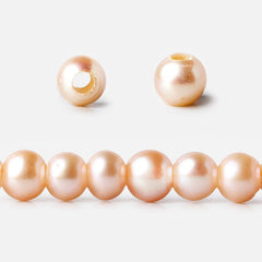 Off Round Freshwater Pearls