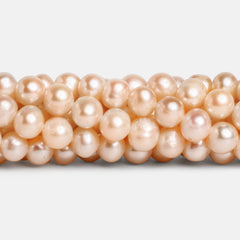 Off Round Freshwater Pearls