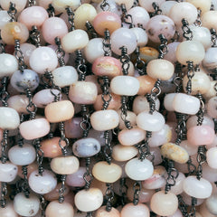 Pink Peruvian Opal Beads