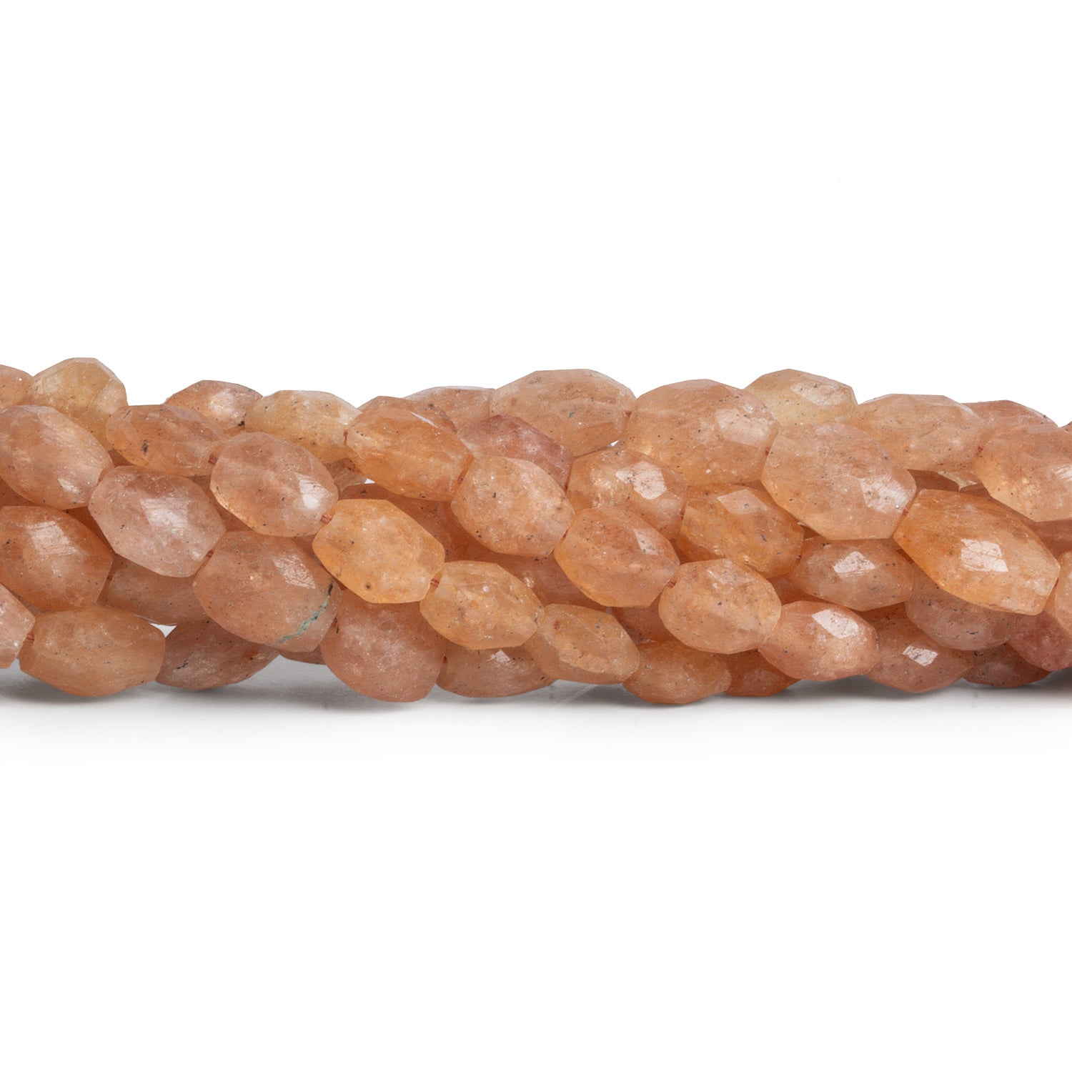 8x6mm Honey Aventurine Faceted Ovals 14 inch 40 beads - The Bead Traders