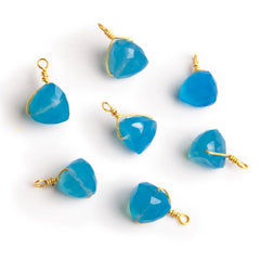 Wire Wrapped Focal Beads
