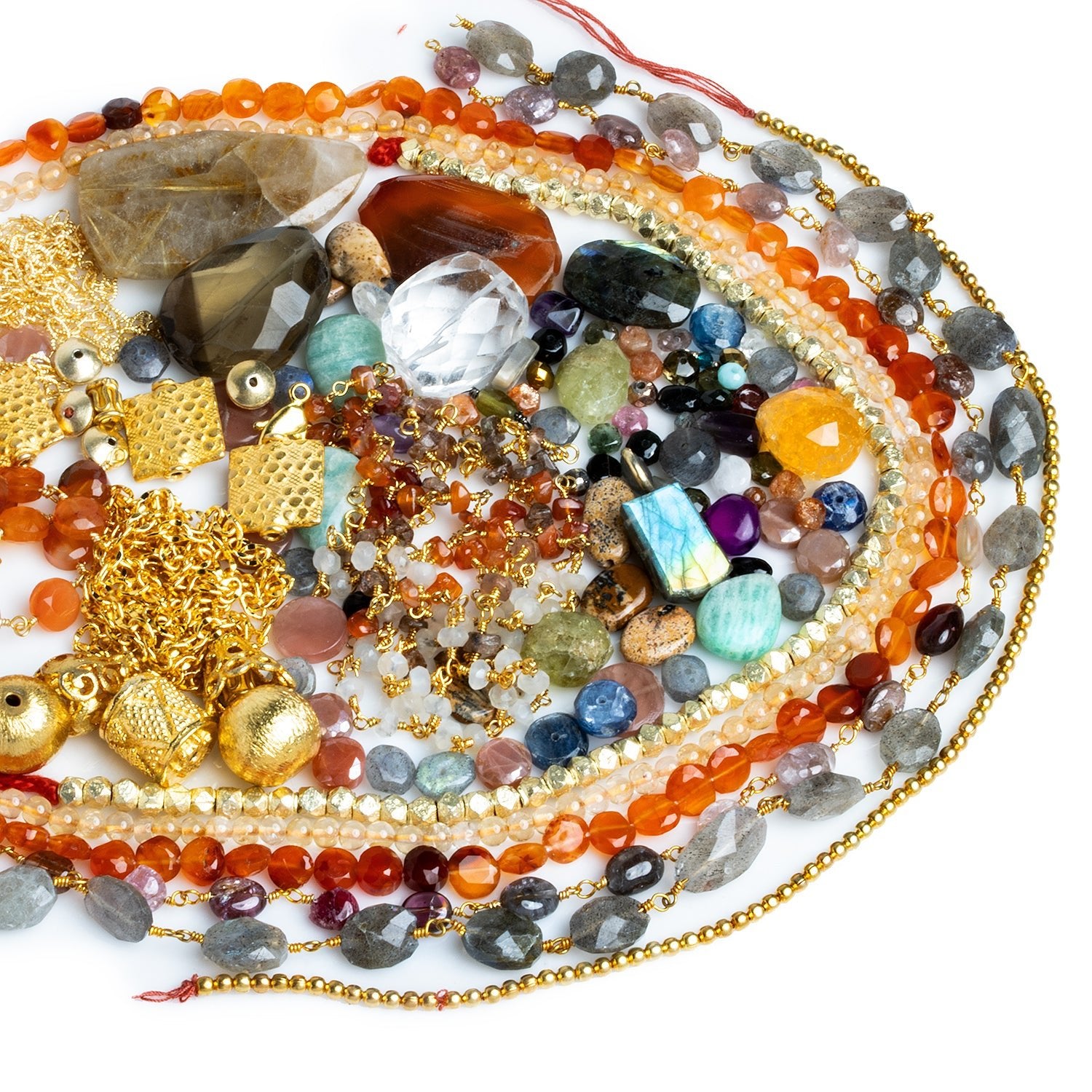Autumn Gold Inspiration Pack - The Bead Traders