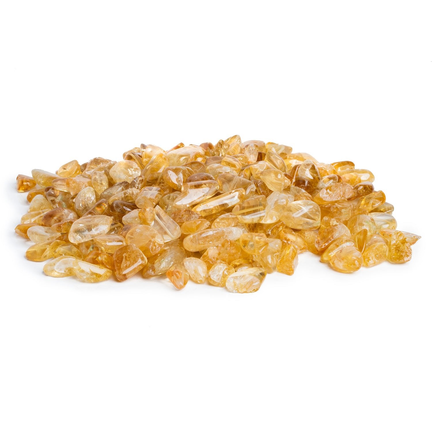 Citrine Plain Nuggets - Lot of 100+ - The Bead Traders