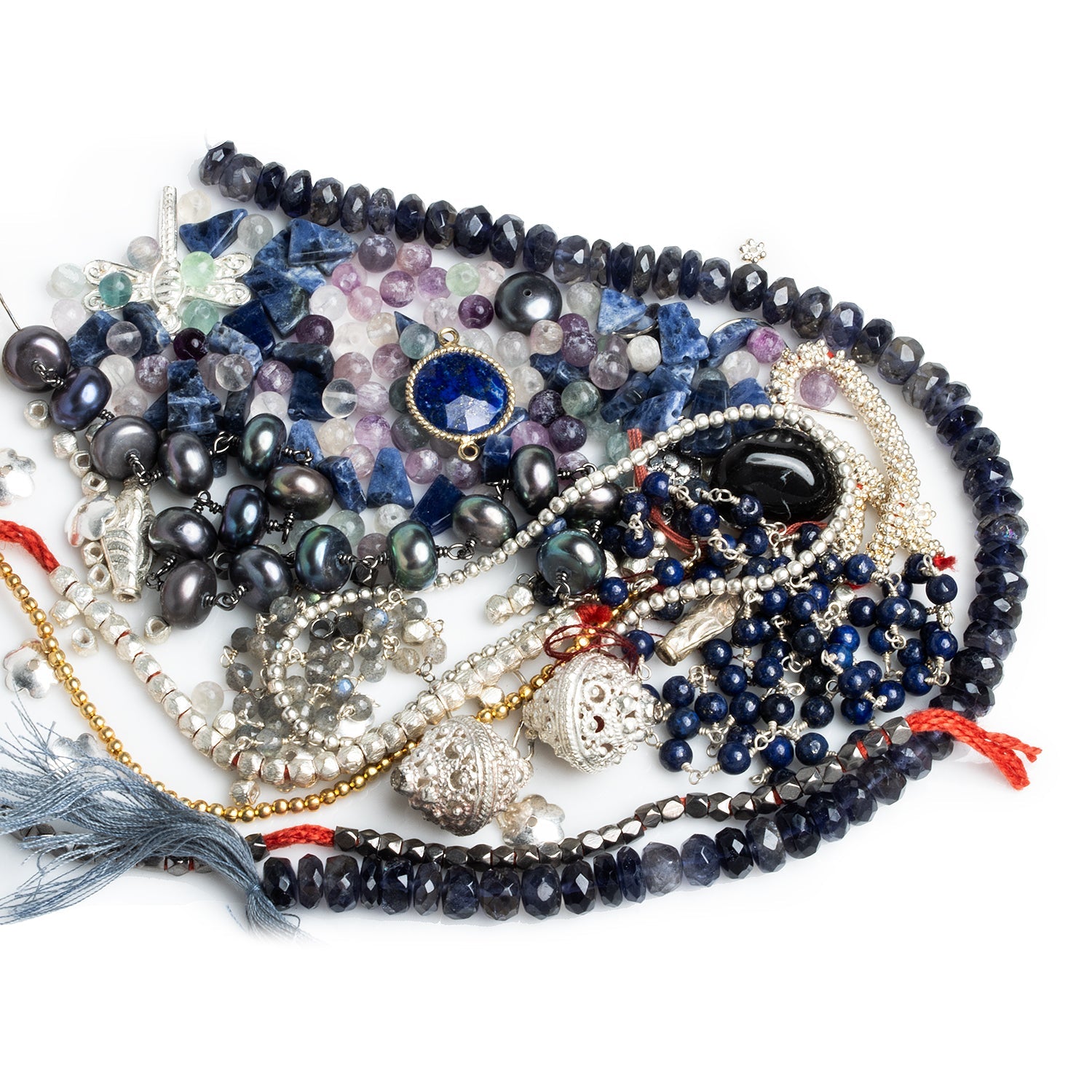 Deep Blues Inspiration Pack - The Bead Traders