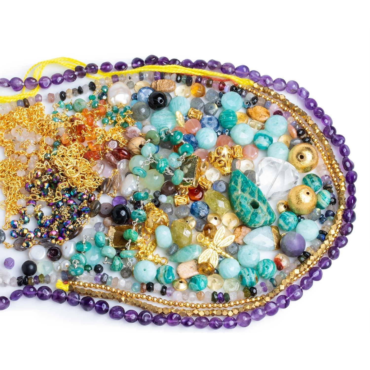 Gilded & Vibrant Inspiration Pack - The Bead Traders