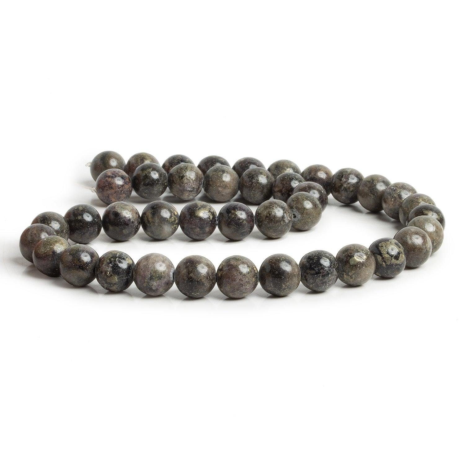 10mm Jasper Plain Rounds 15 inch 38 beads - The Bead Traders