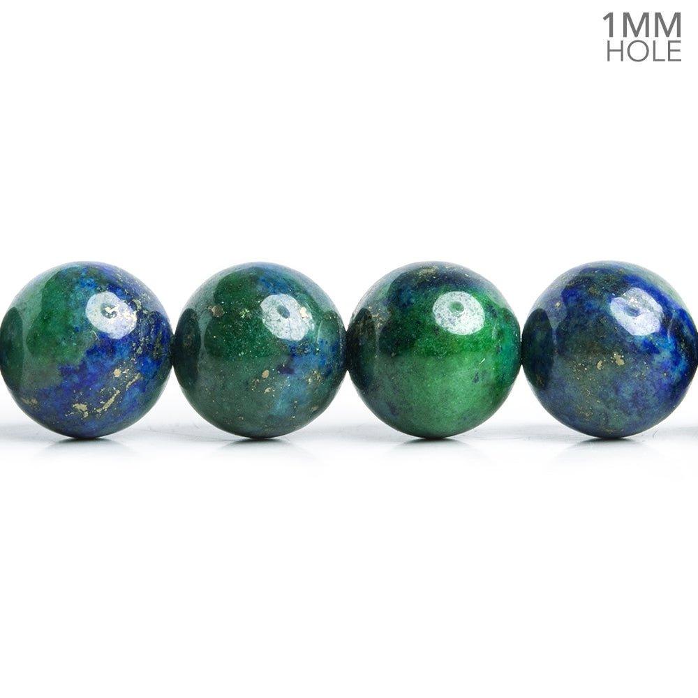 10mm Multi Gemstone Plain Round Beads 15 inch 38 pieces - The Bead Traders