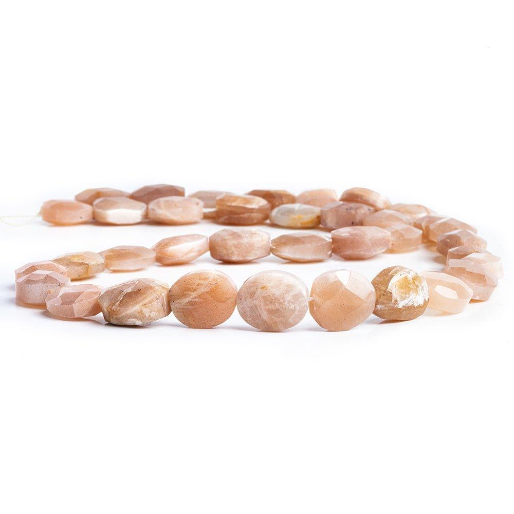 10x12mm Sunstone Faceted Oval 35 beads - The Bead Traders