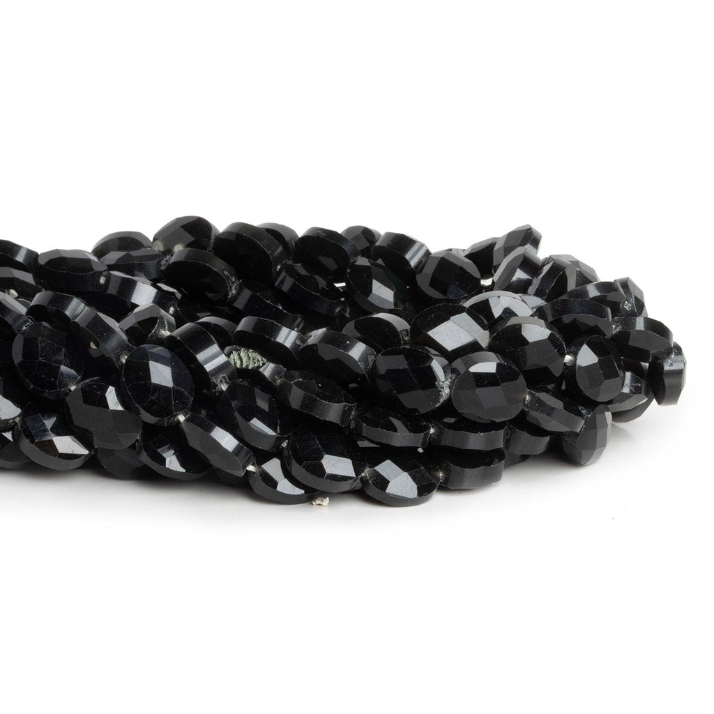 10x8mm Rainbow Obsidian Faceted Ovals 16 inch 40 beads - The Bead Traders