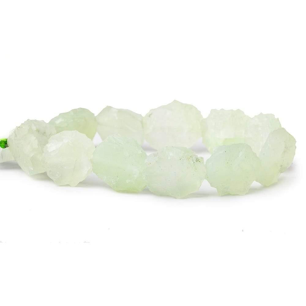 13x10-18x15mm Margarita Agate Beads Hammer Faceted Oval 8 inch 13 pcs - The Bead Traders