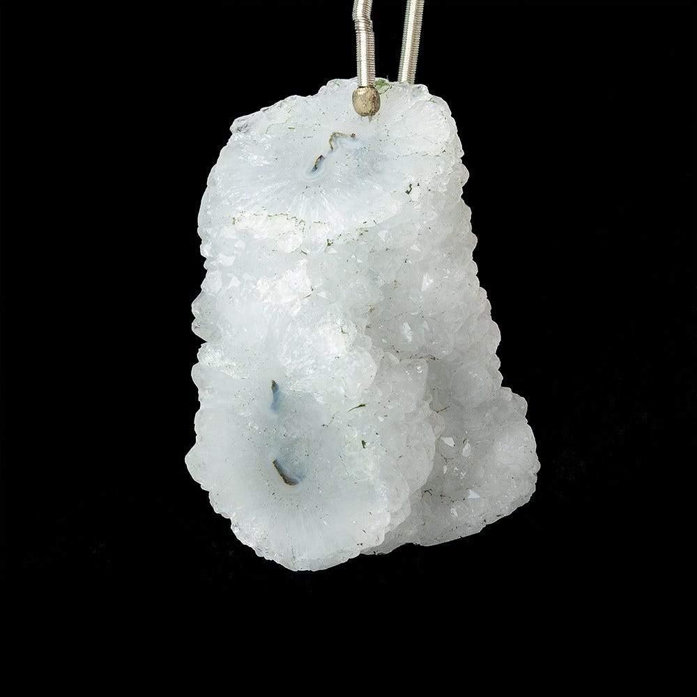 34x28mm Solar Quartz Drusy Natural Stalactite Focal - The Bead Traders