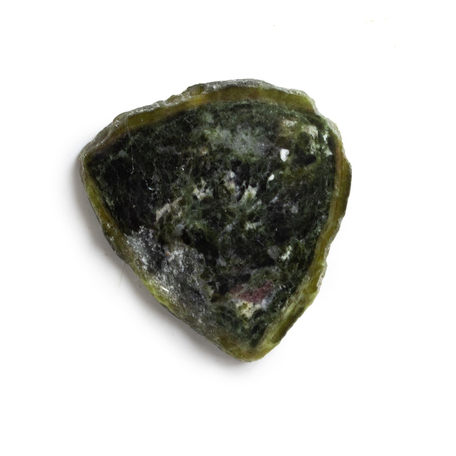 37mm Watermelon Tourmaline Slice Bead 1 Piece - The Bead Traders