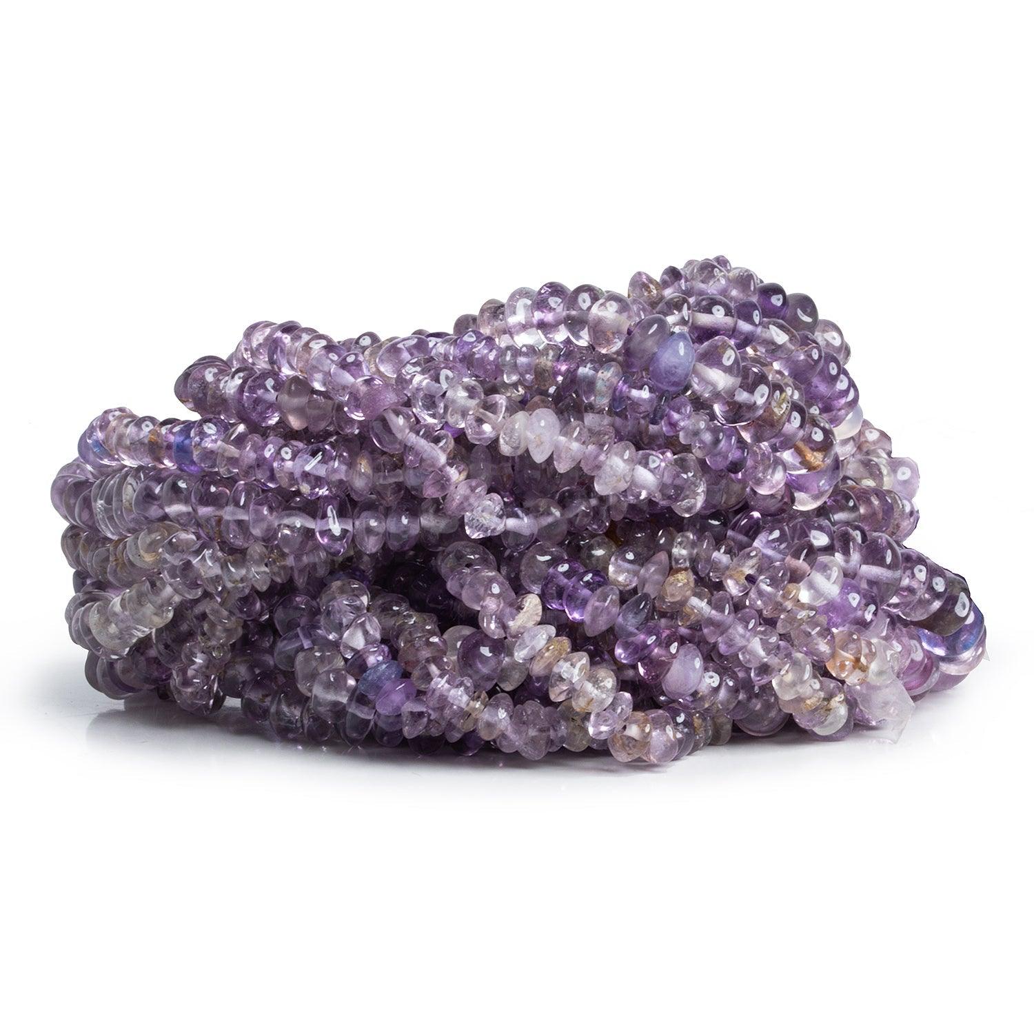 4-6mm Amethyst Lentils - Lot of 14 - The Bead Traders