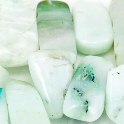 45x25mm Peruvian Opal Top Drilled Freeshape beads 15 inch - The Bead Traders