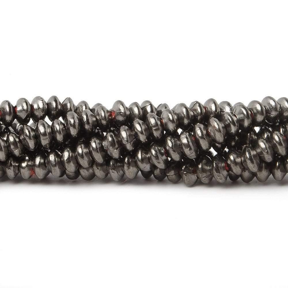 4mm Black Gold plated Copper Disc 8 inch 99 pcs - The Bead Traders