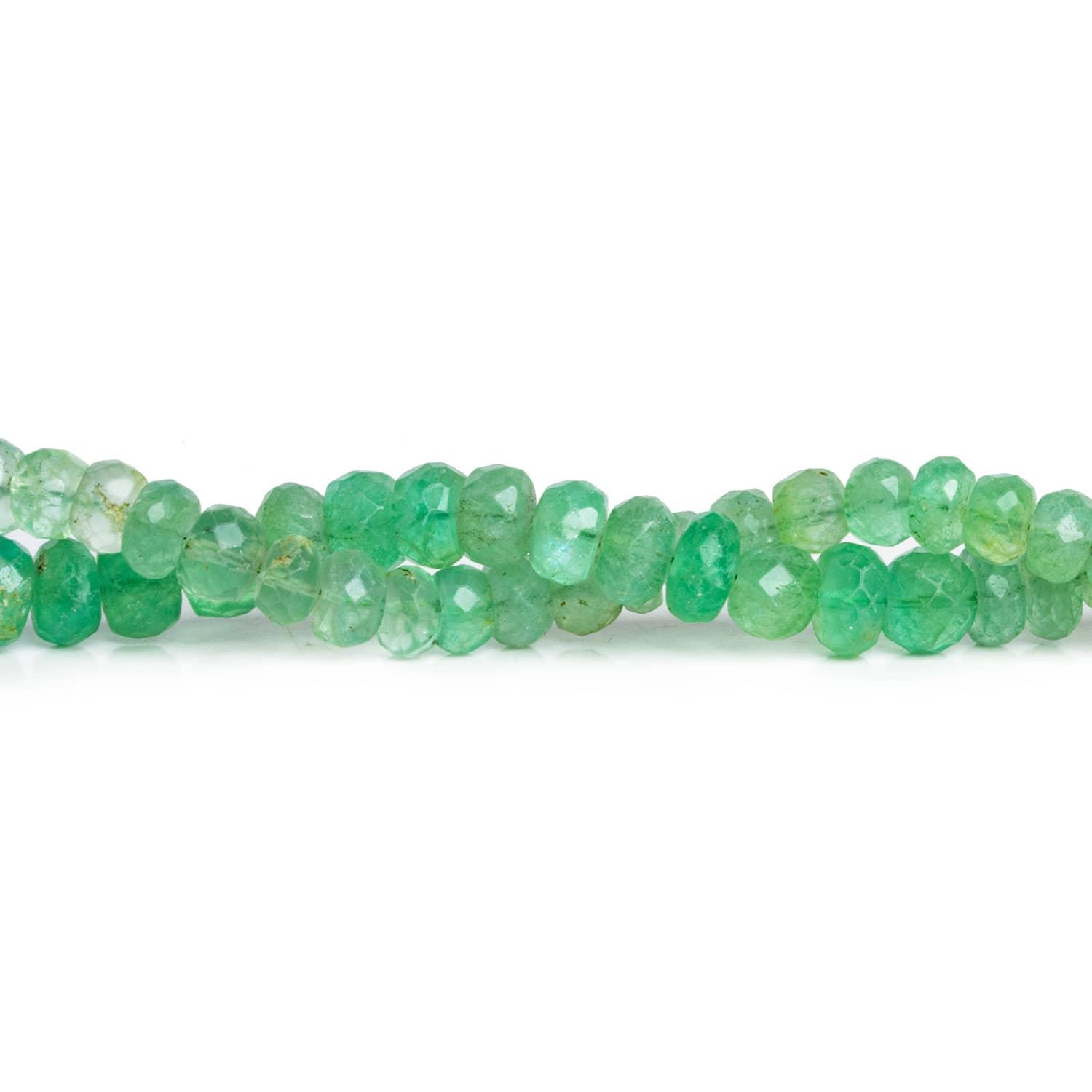 5-7mm Fluorite Faceted Rondelles 13 inch 85 beads - The Bead Traders