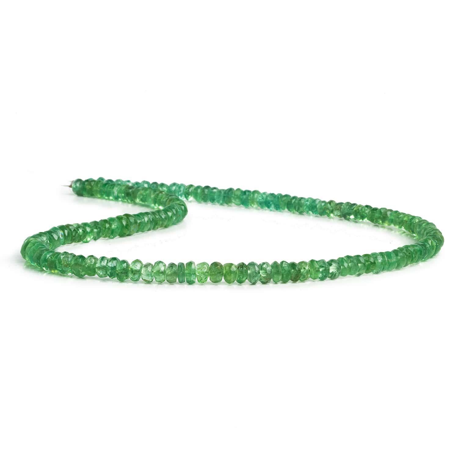 5mm Fluorite Faceted Rondelles 13 inch 150 beads - The Bead Traders
