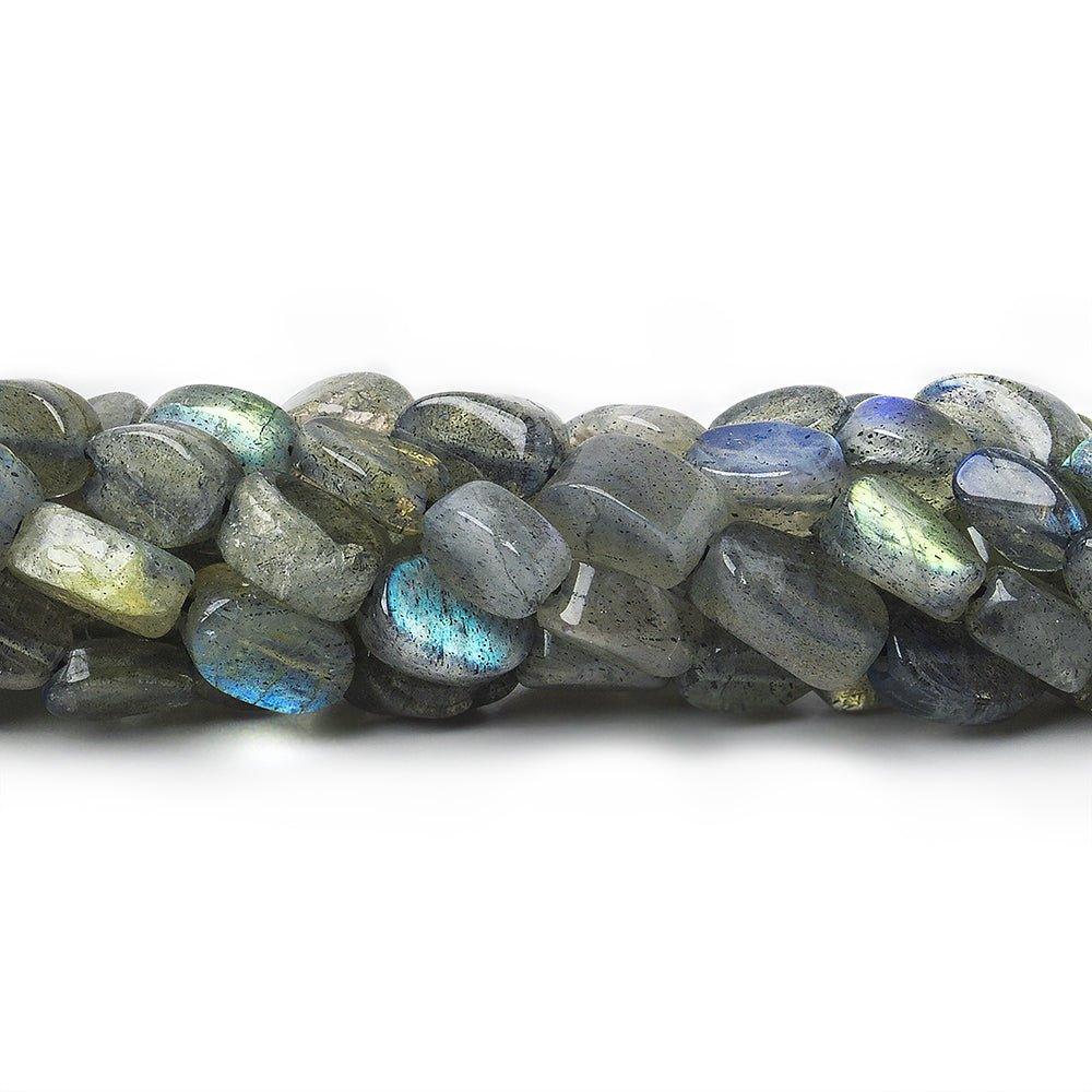 5x3-7x5mm Labradorite Plain Oval Beads 13 inch 54 beads - The Bead Traders