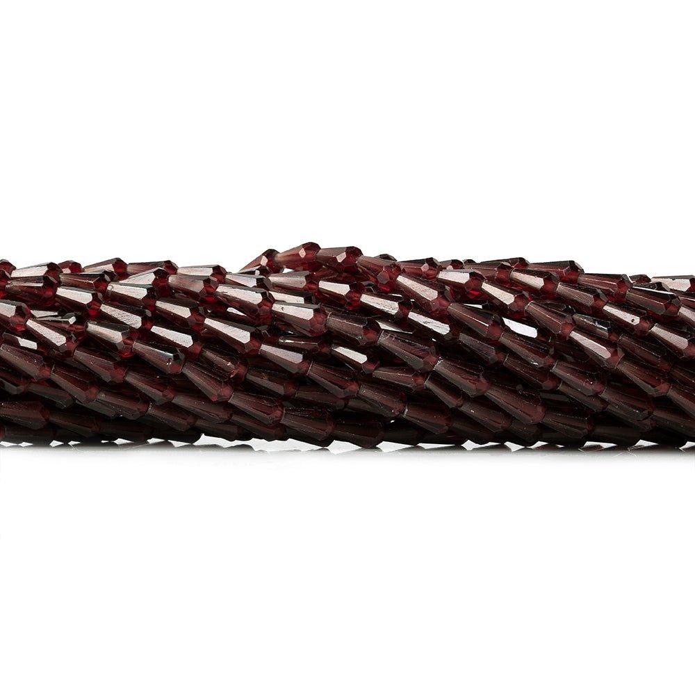 5x3mm Pyrope Red Garnet Straight Drilled Tear Drops 18 inch 84 beads AAA - The Bead Traders
