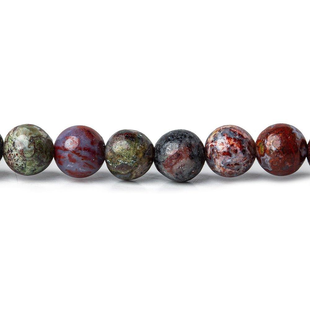 6mm Pietersite Plain Round 1mm drill hole beads 15.5inch 65 pieces - The Bead Traders