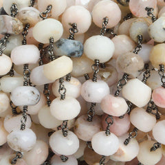 Pink Peruvian Opal Beads