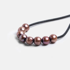 Off Round Freshwater Pearls