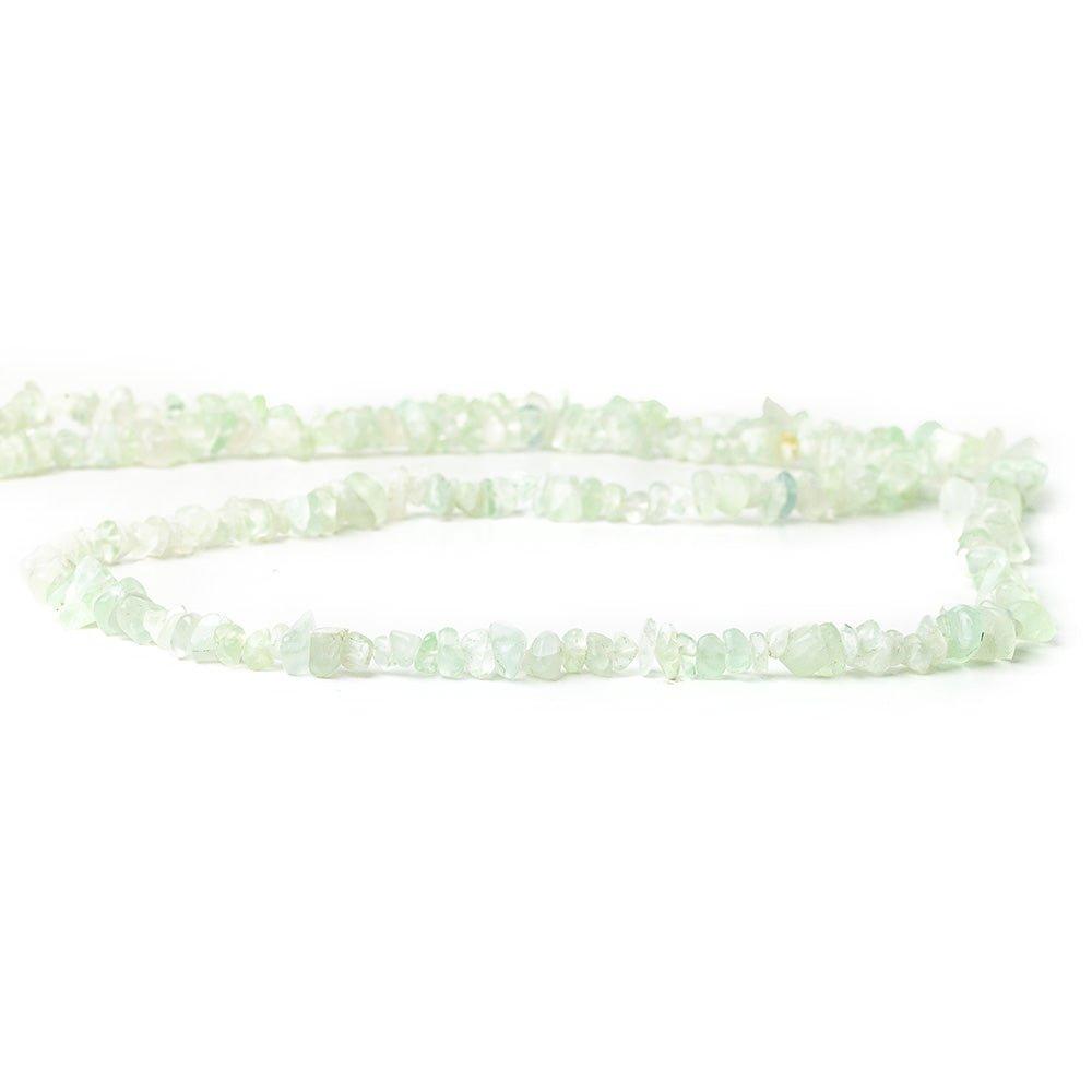 8mm Mint Green Fluorite Chip Beads, 34 inch - The Bead Traders